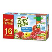 Pom’potes ssa 8 pom & 4 pomme fraise & 4 pomme framboise 16 x 90 g. format familial