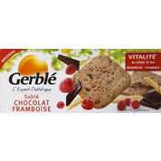 Sablé chocolat framboise