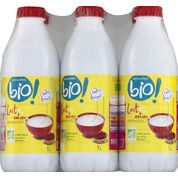 Lait entier stérilisé UHT bio