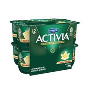 Activia saveur saveur vanille