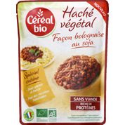 Haché végétal Façon bolognaise au soja