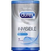Durex invisible préservatifs