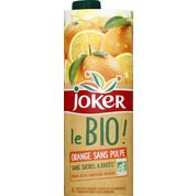 Joker le bio orange sans pulpe