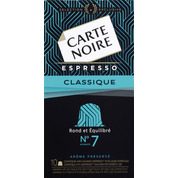 Café capsules Classique n°7 – Espresso