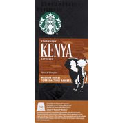 Capsules café arabica espresso kenya