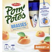 Brassés aux fruits mixés abricot