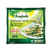 Haricots verts et haricots beurre précuits vapeur