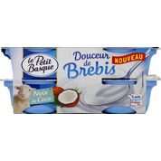 Crème Douceur de brebis noix de coco