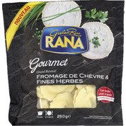 Grands raviolis chèvre et fines herbes