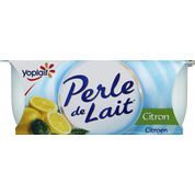 Perle de lait citron