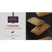 Financiers aux pépites de chocolat