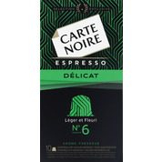 Café capsules Délicat n°6 – Espresso