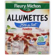Allumettes de lardons fumées – 25 % de sel