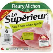 Jambon sans conservateur ajouté sans couenne – Le Supérieur