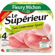 Jambon le superieur sans couenne, sans conservateur ajouté