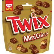 Mini Cubes chocolat caramel