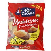 Madeleines choco banane extra moelleuses