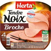 Tendre noix broche