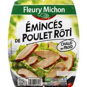 Emincés de poulet rôti