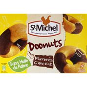 Doonuts marbrés au chocolat