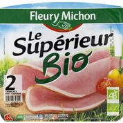 Jambon Le Supérieur bio avec couenne