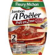 Jambon à poêler avec couenne