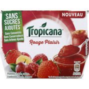 Dessert fruits rouges plaisir (pommes,fraises,raisins,framboises,cassis et bananes)