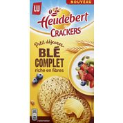 Petit déjeuner blé complet riche en fibres – Crackers