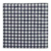 20 serviettes, motif vichy, 33x33cm