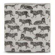 20 serviettes, motif tigre, 25x25cm