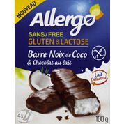 Barre noix de coco & chocolat au lait
