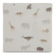 20 serviettes, motif safari, 25x25cm
