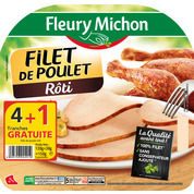 Filet de poulet supérieur roti (tranches épaisses)