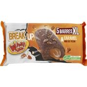 Barres Break Up caramel & noix de pécan