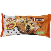 Muffins Break Up coeur coulant & maxi pépites choco