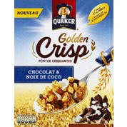 Pépites croquantes chocolat & noix de coco – Golden crisp