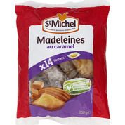 Madeleines au caramel