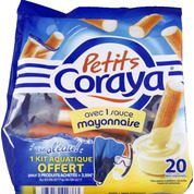 Petits coraya une sauce mayonnaise