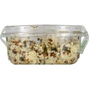 Salade Bio perles de pâtes et feta quinoa, basilic