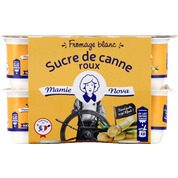 Fromage blanc au lait eniter, sucré au sucre de canne roux