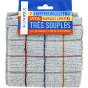 Lavettes bouclettes spécial surfaces l