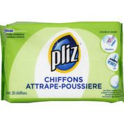 Chiffons attrape-poussière sans parfum