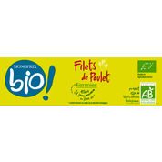 Filet de poulet fermier de production biologique frais, prêt à cuire, classe A