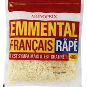 Monoprix Emmental français râpé-mon