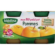 Compote de pomme, dès 4 mois