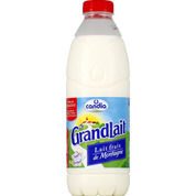 Lait frais et entier, pasteurisé UHT
