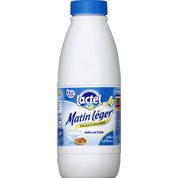 Lait demi-écrémé, stérilisé UHT, facile à digérer, à teneur réduite en lactose