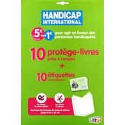 Kit Plio : 10 protège-livres + 10 étiquettes