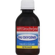 Eau oxygénée stabilisée à 10 volumes, hygiène manucure