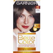 22, crème facil-color permanente châtain, à l’huile de jojoba et de germe de blé